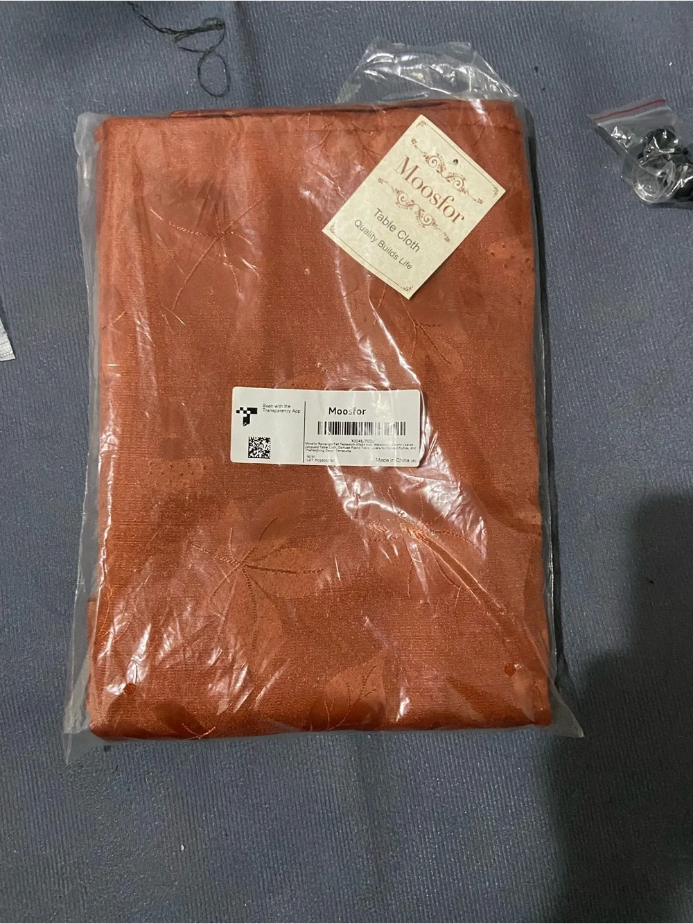 Moosfor Rectangle Fall Tablcloth 60 X 84”